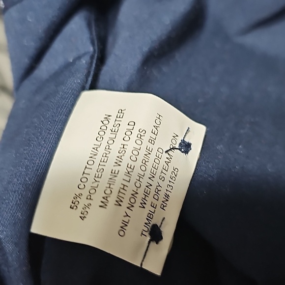 Beverley Hills‎ Polo Club Blue Patterned Button Shirt 3XLT New - Picture 4 of 5